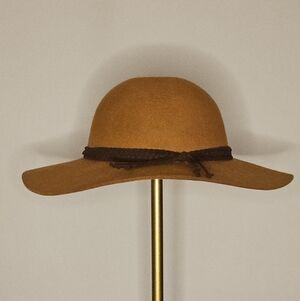 Lucky Brand Wool Floppy Hat with Braided Band